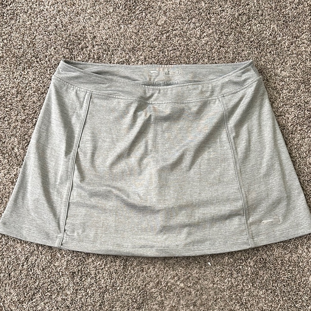 Slazenger Heather Gray Athletic Skort (Golf)